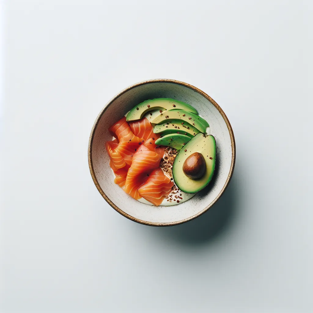 Autumnal Smoked Salmon and Avocado Breakfast Bowl