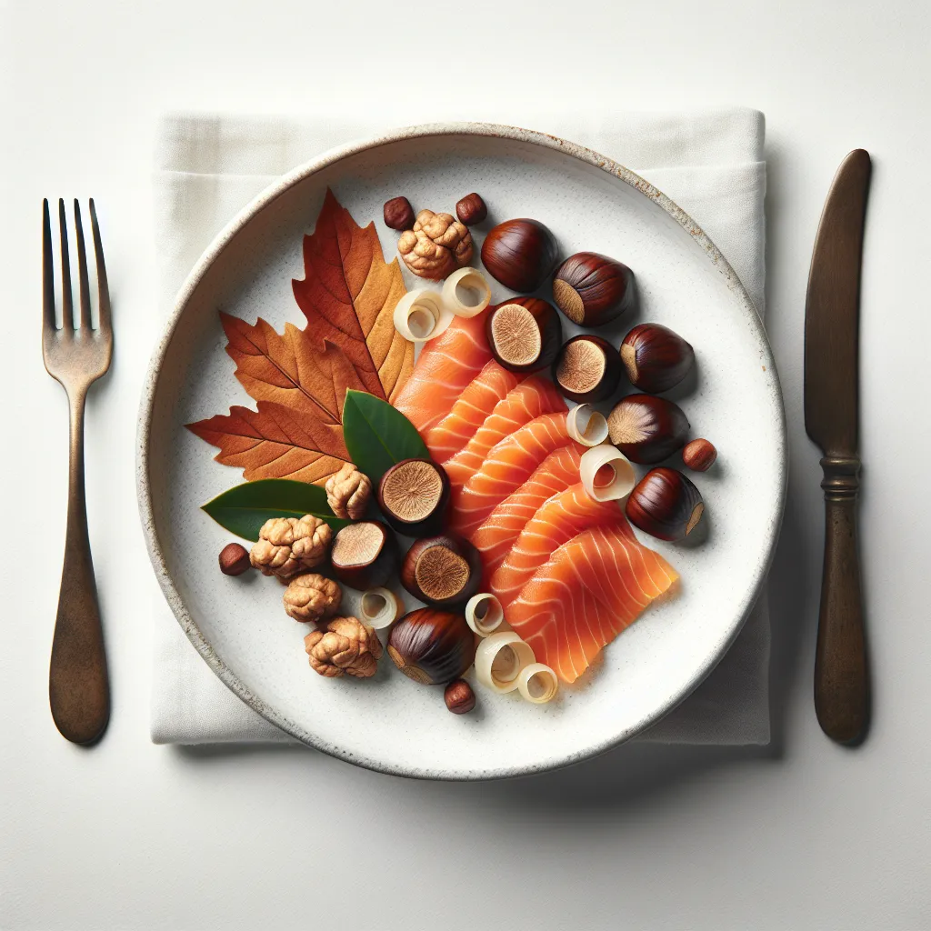 Autumnal Smoked Salmon and Chestnut Breakfast Bowl