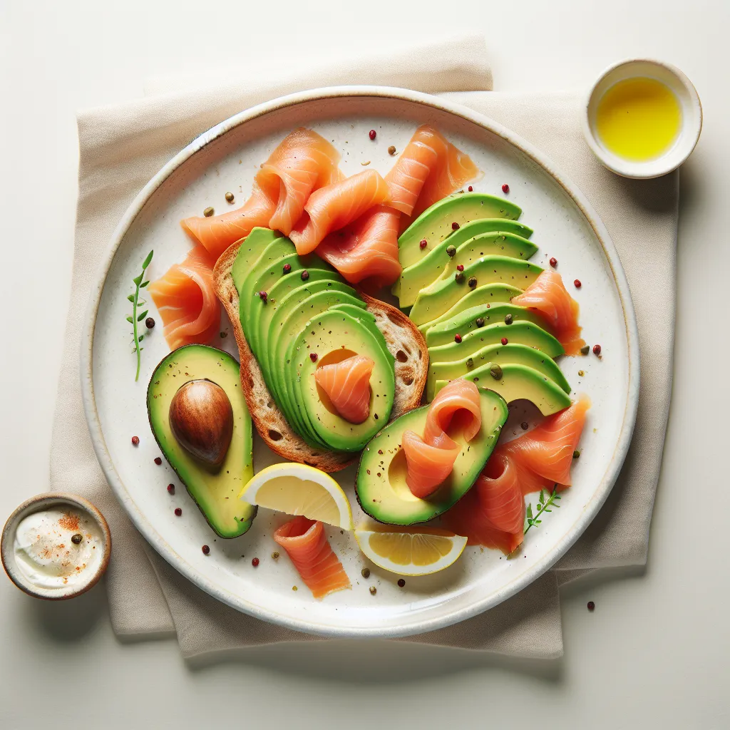 Avocado and Smoked Salmon Breakfast
