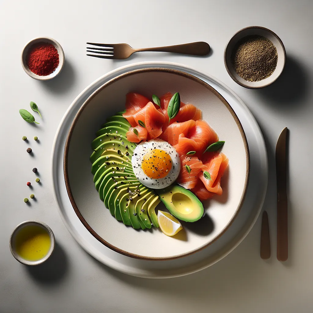 Avocado and Smoked Salmon Breakfast Bowl