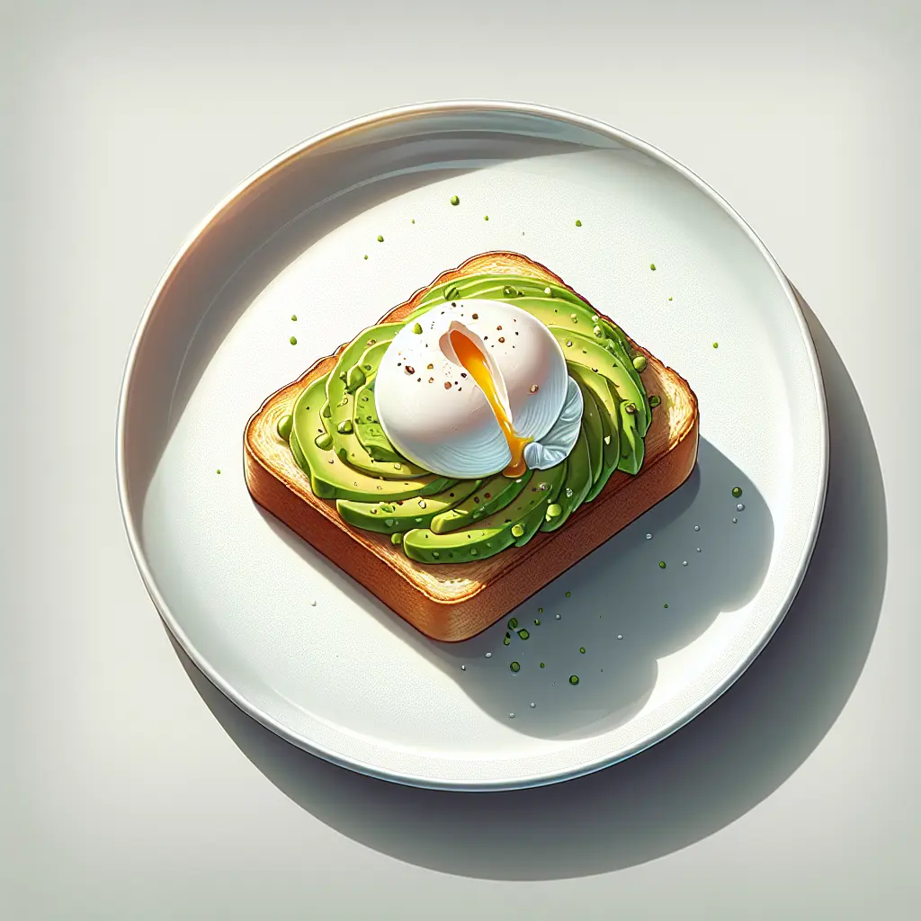 Spicy Avocado Toast with Poached Egg