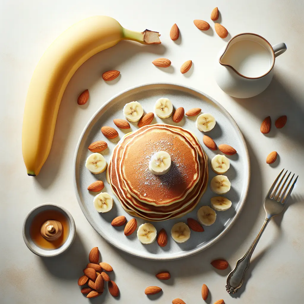 Banana and Almond Butter Pancakes