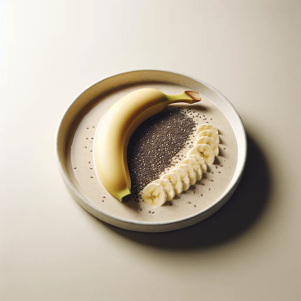 Banana and Chia Seed Smoothie