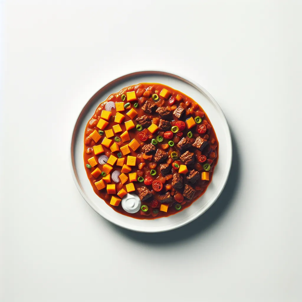 Spicy Beef and Sweet Potato Chili
