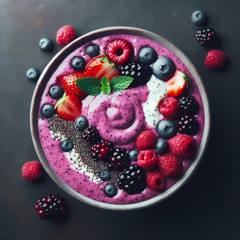 Paleo Berry Smoothie Bowl