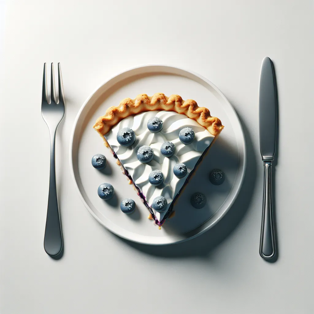 Blueberry Cream Pie