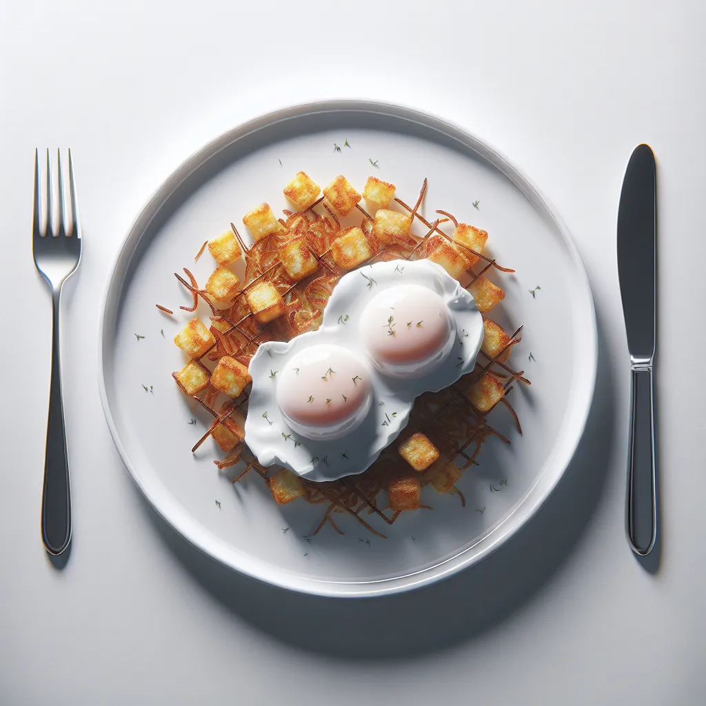 Autumn Breakfast Hash with Poached Eggs