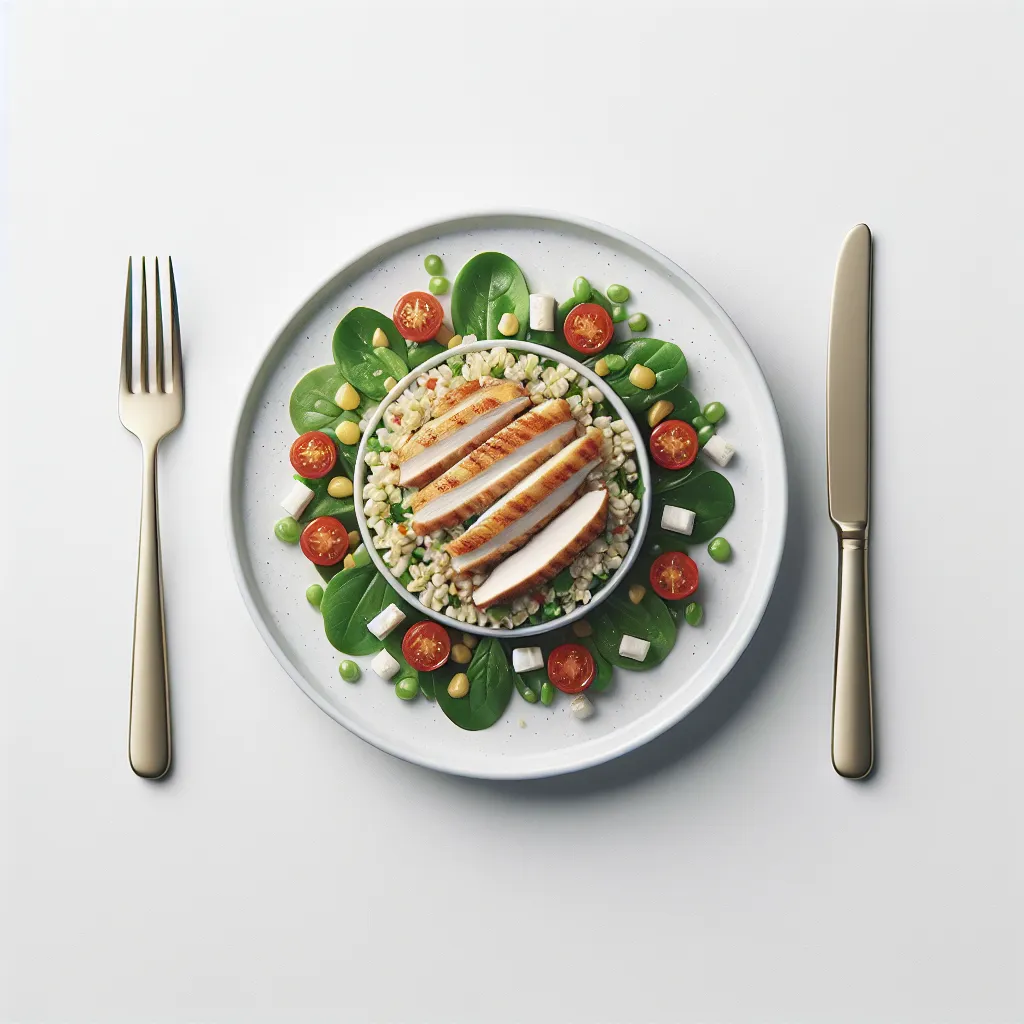 Autumn Chicken and Barley Salad