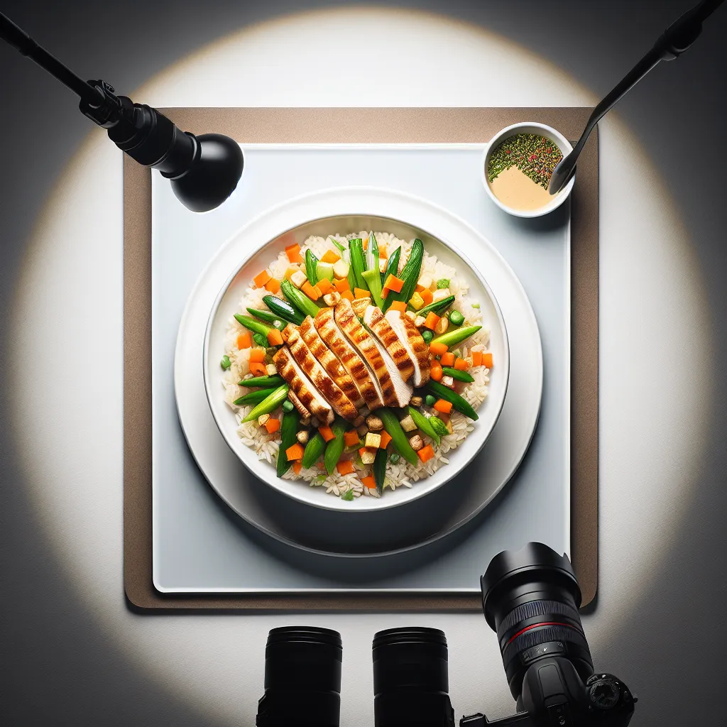 Chicken and Vegetable Rice Bowl