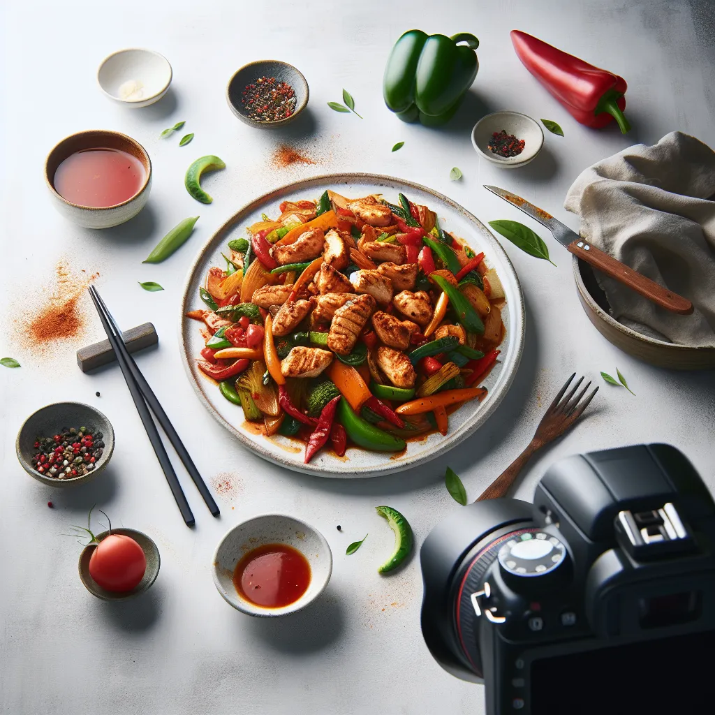 Spicy Chicken and Vegetable Stir-Fry