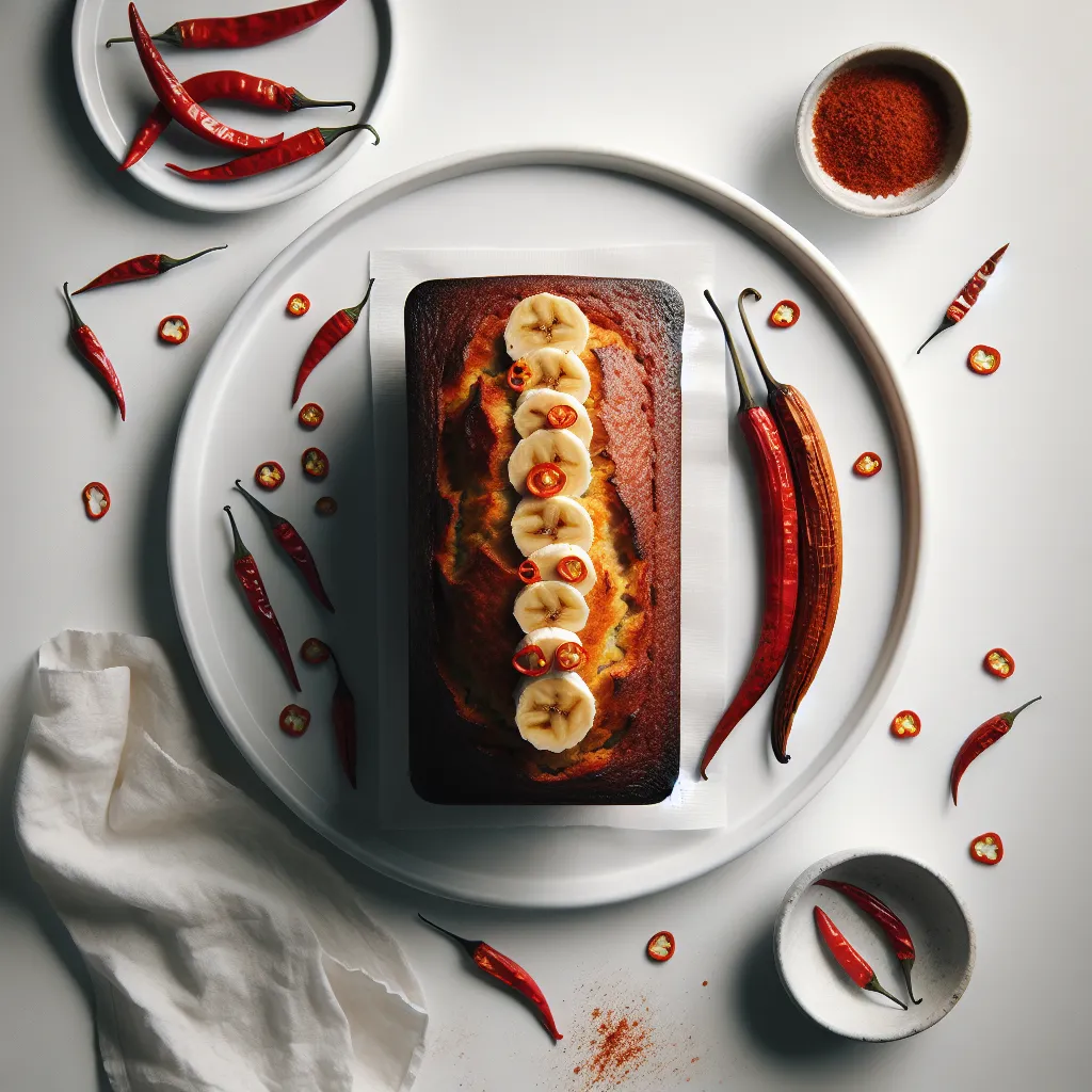 Spicy Chili Banana Loaf
