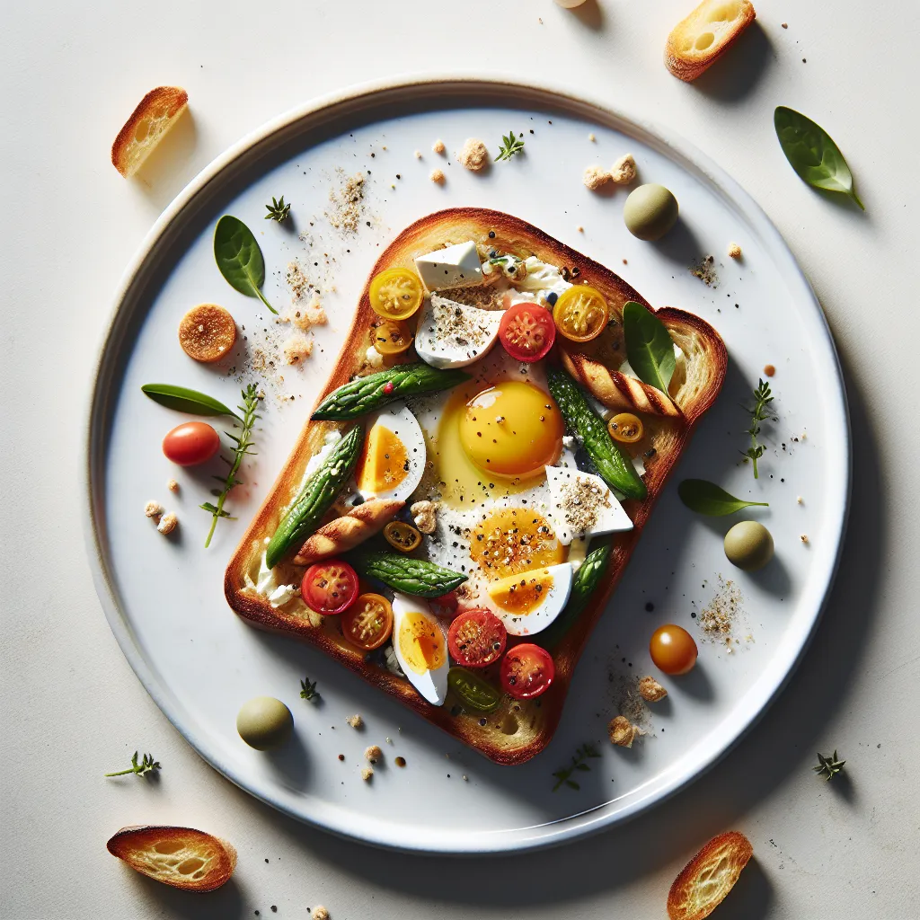 French Breakfast Tartine