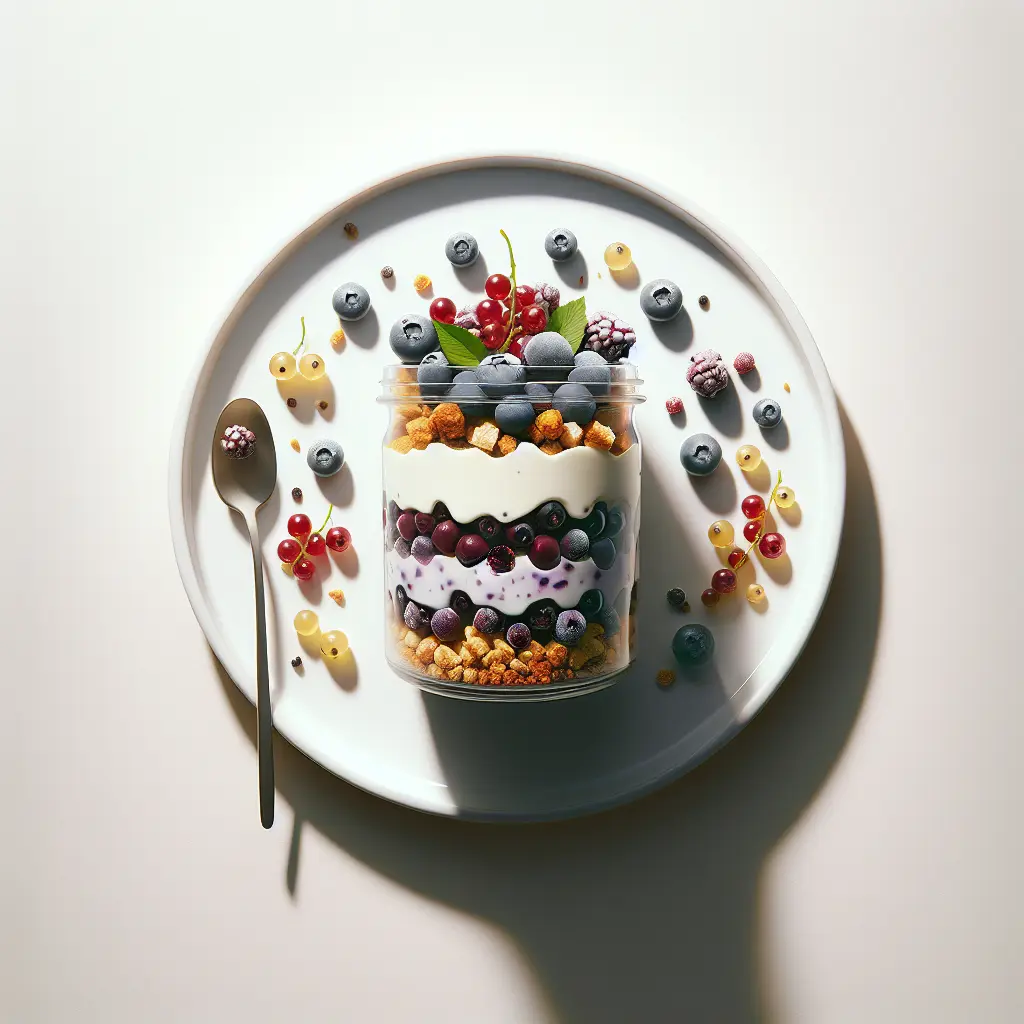 Gooseberry and Currant Breakfast Parfait
