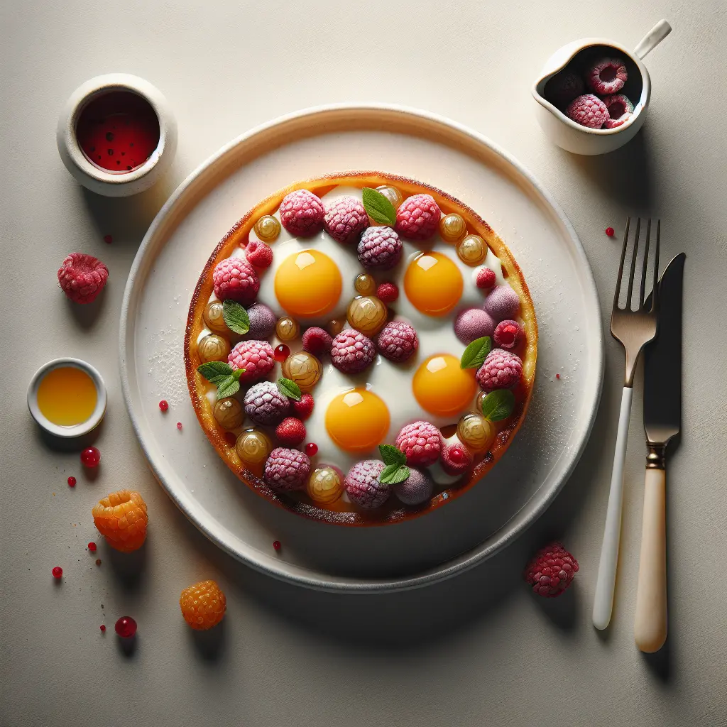 Gooseberry and Raspberry Breakfast Tartine