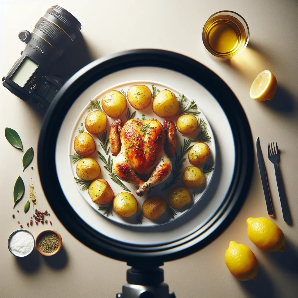 Greek Baked Chicken with Lemon Potatoes