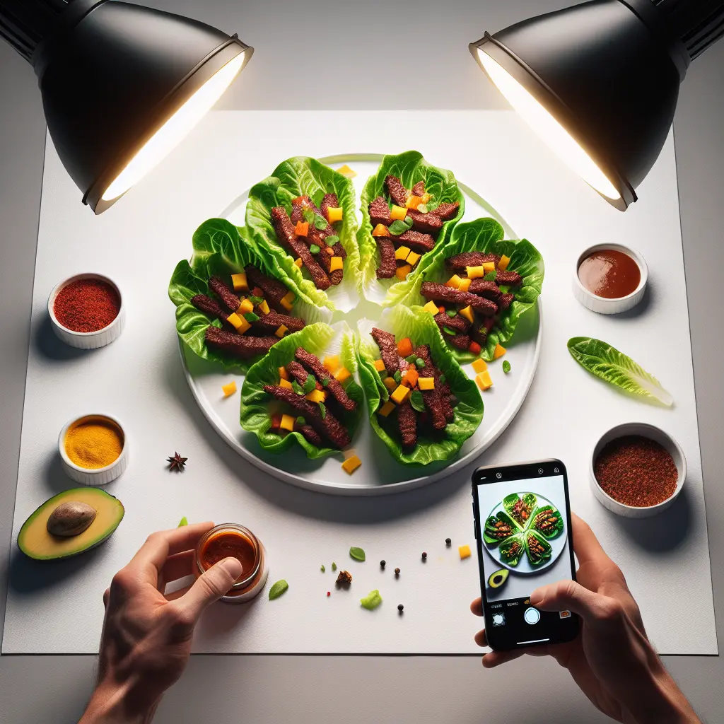 Keto Jamaican Jerk Beef Lettuce Wraps