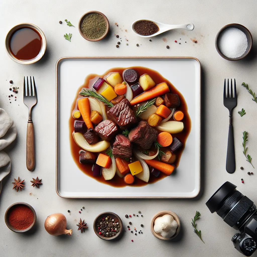 Autumn Lamb Stew with Root Vegetables