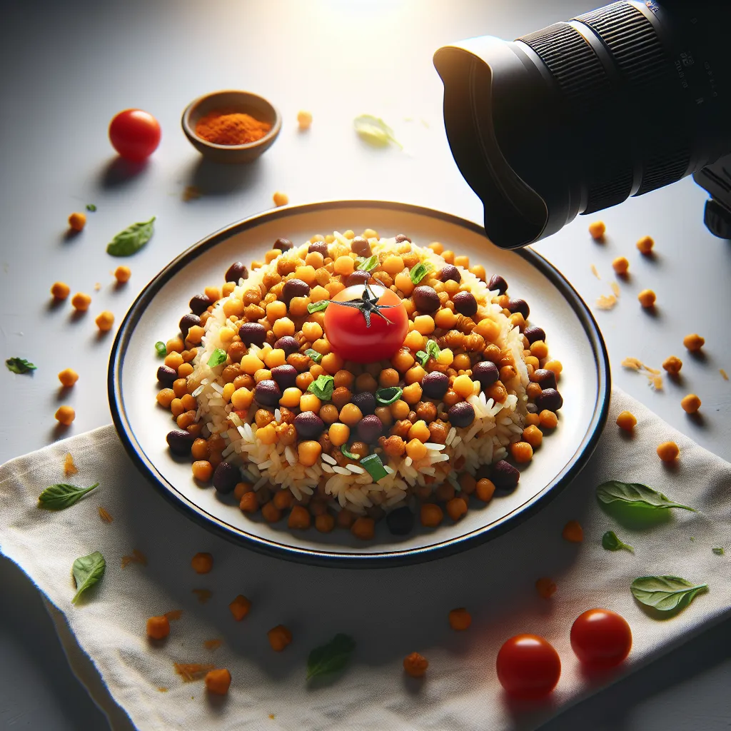 Lentil and Chickpea Rice Delight