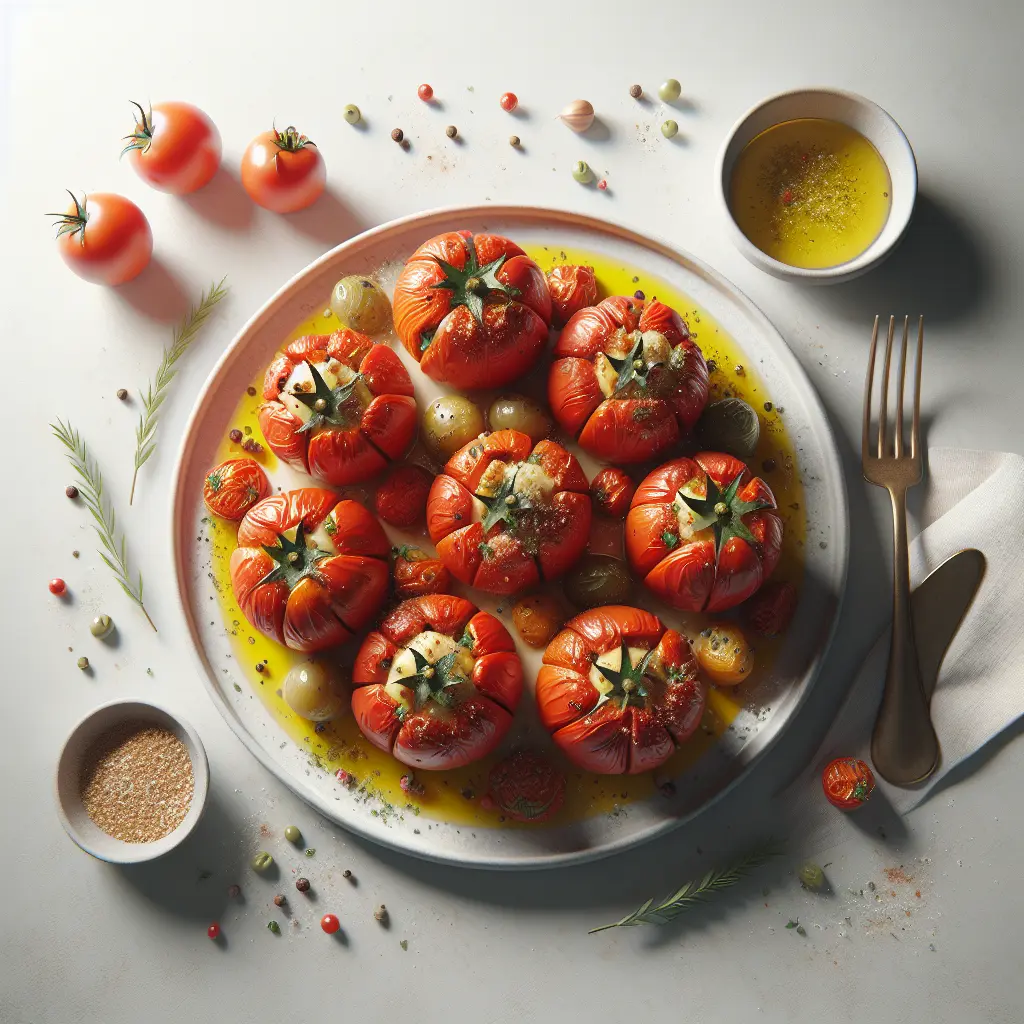 Mediterranean Stuffed Tomatoes