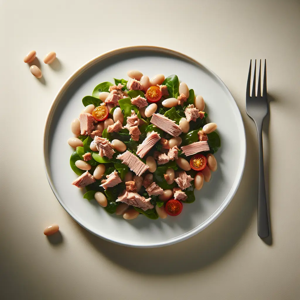 Mediterranean Tuna and White Bean Salad