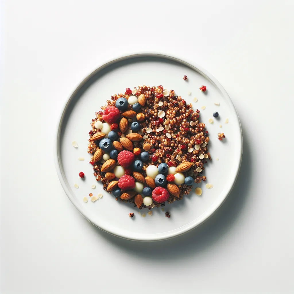 Nutty Quinoa Cereal with Berries