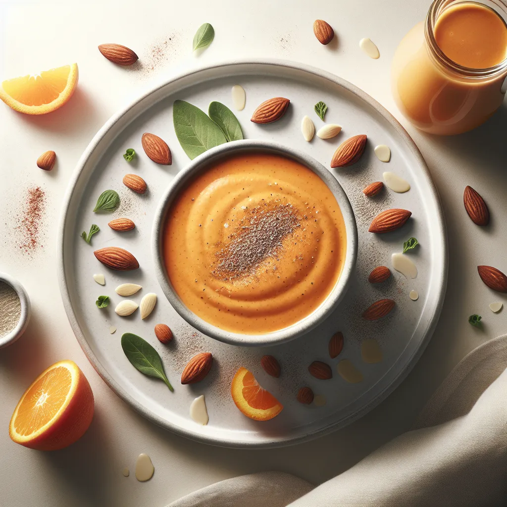 Orange Almond Breakfast Smoothie