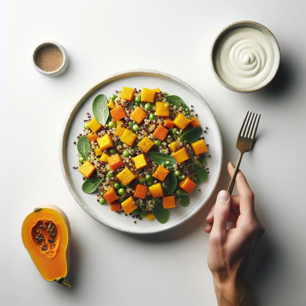Roasted Butternut Squash and Quinoa Salad