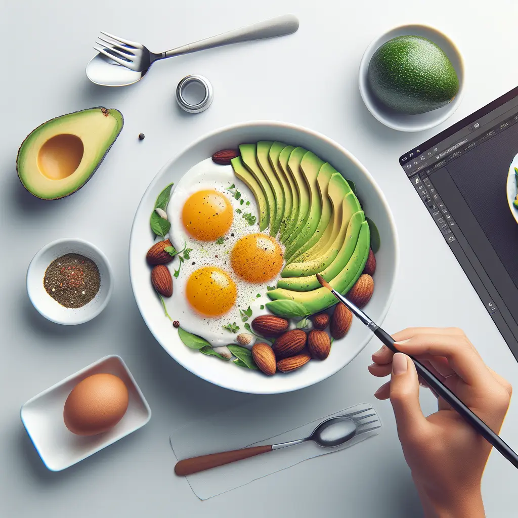 Savory Breakfast Bowl with Eggs and Avocado