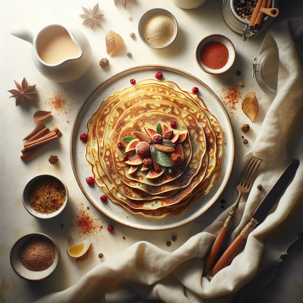 Savory Autumn Breakfast Crepes
