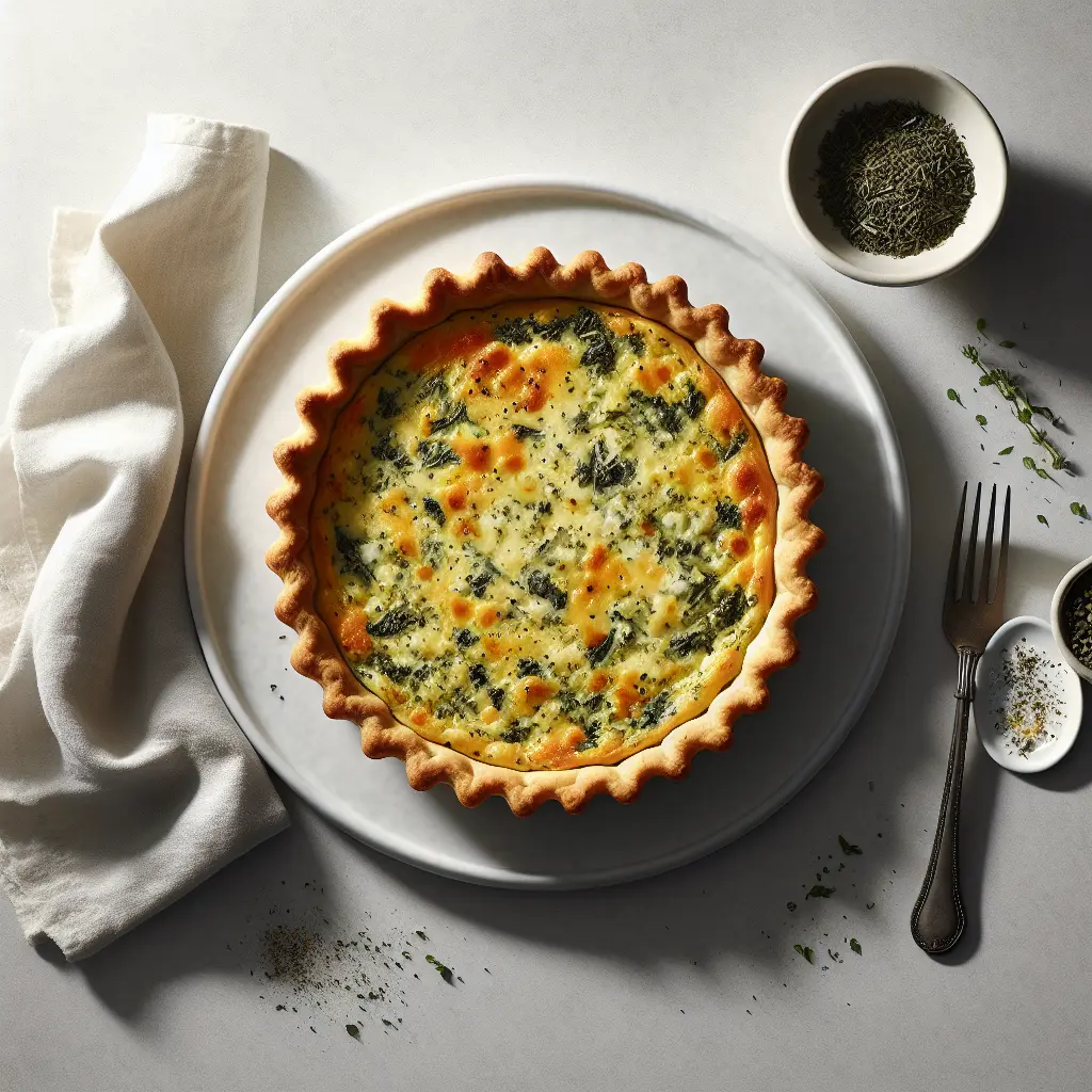 Savory Herb and Cheese Breakfast Tart