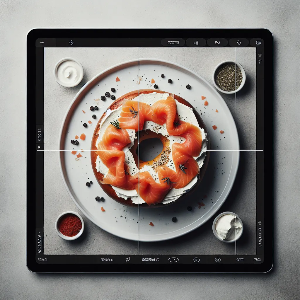 Smoked Salmon and Cream Cheese Bagel
