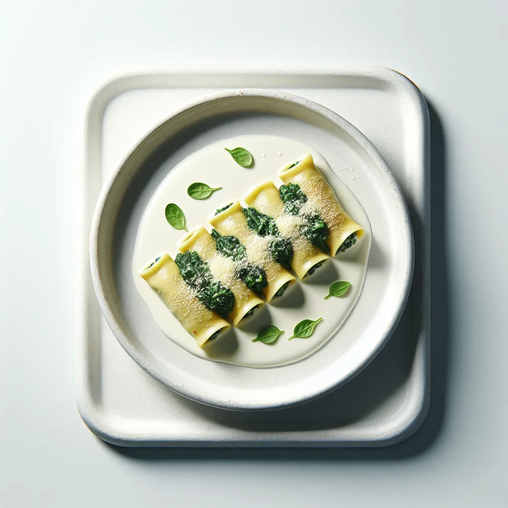 Gourmet Spinach and Ricotta Stuffed Cannelloni