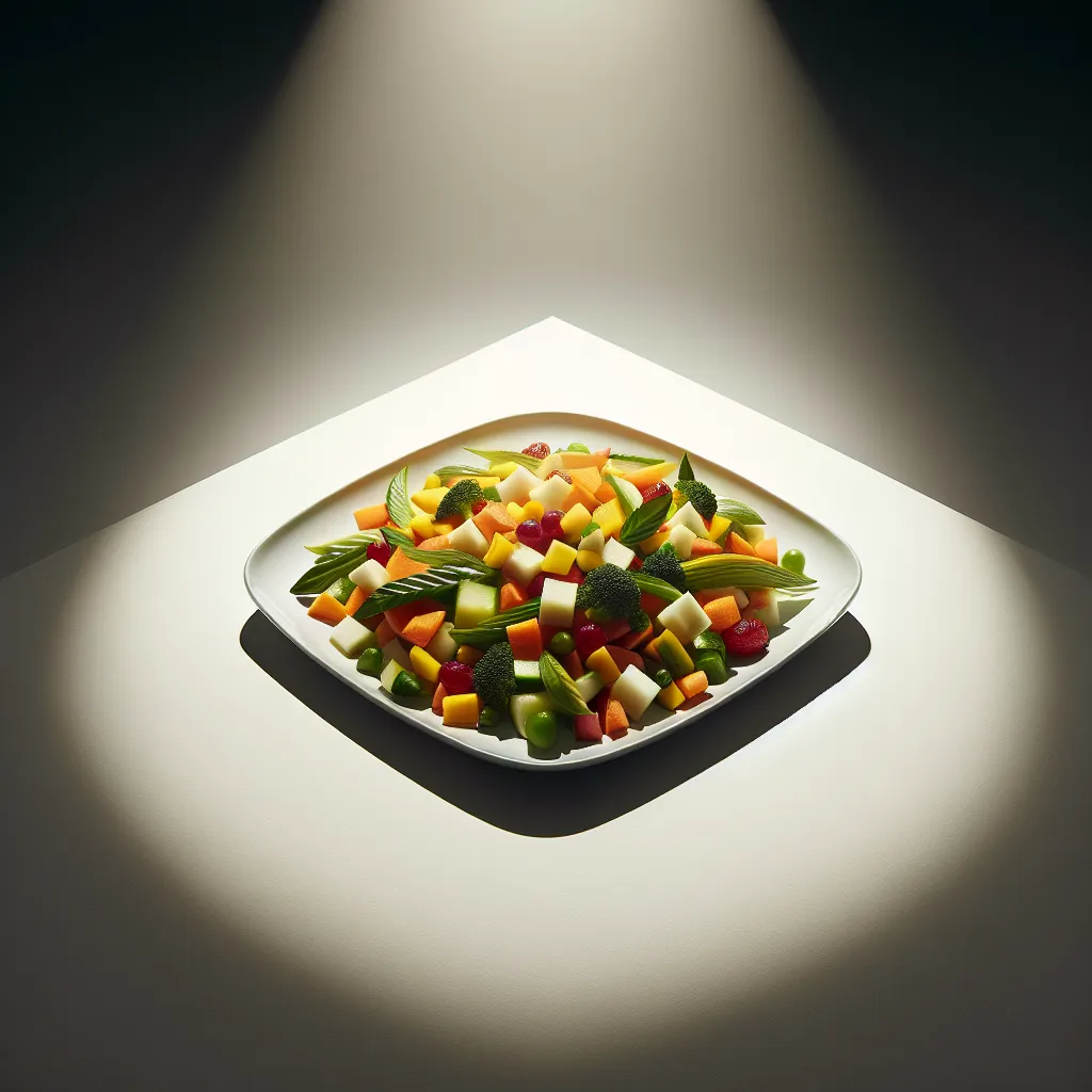 Tropical Vegetable and Fruit Salad