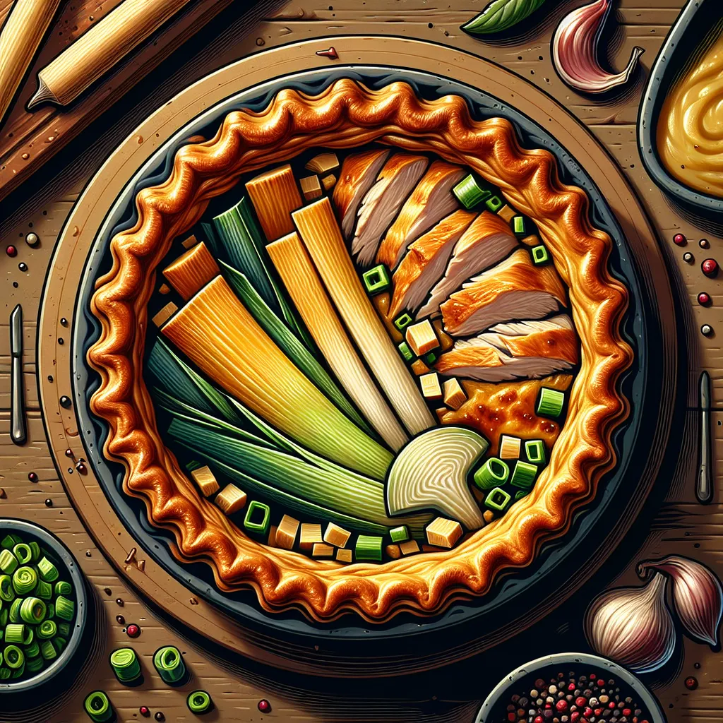 Autumn Turkey and Leek Pie