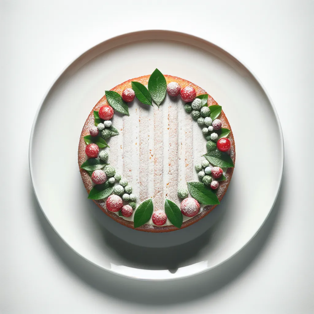 Vegan Christmas Cake