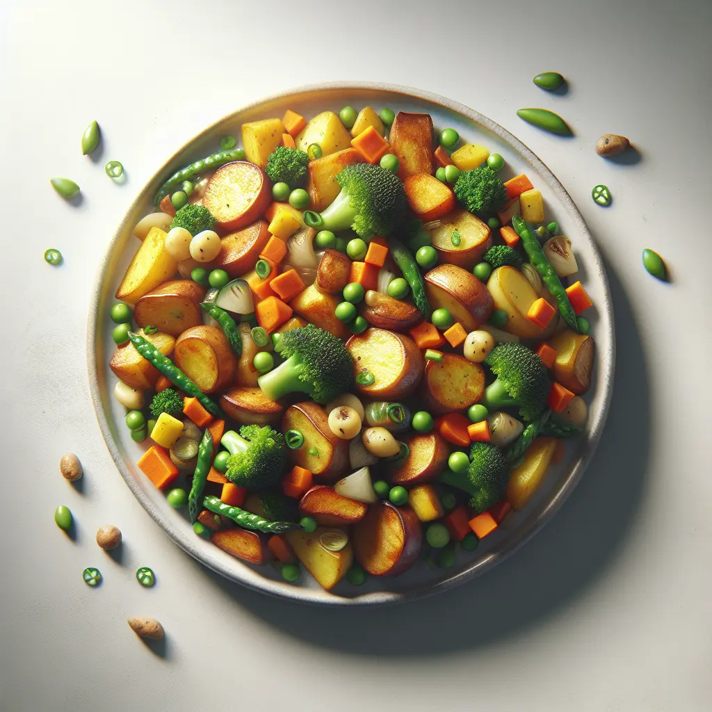 Vegan Irish Potato and Vegetable Hash