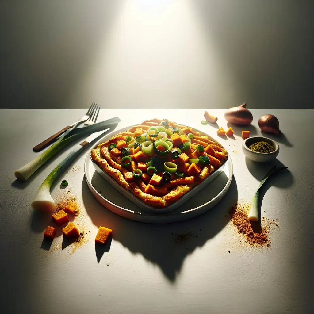 Vegan Leek and Sweet Potato Shepherds Pie