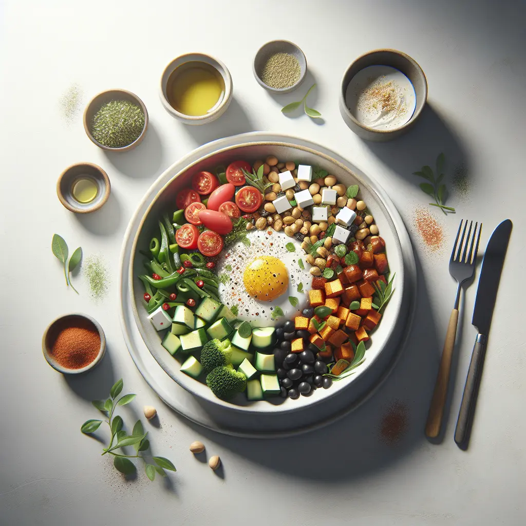 Vegan Mediterranean Breakfast Bowl