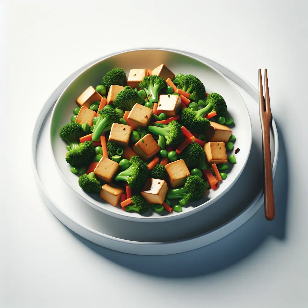 Vegan Protein-Packed Stir-Fry with Tofu and Broccoli