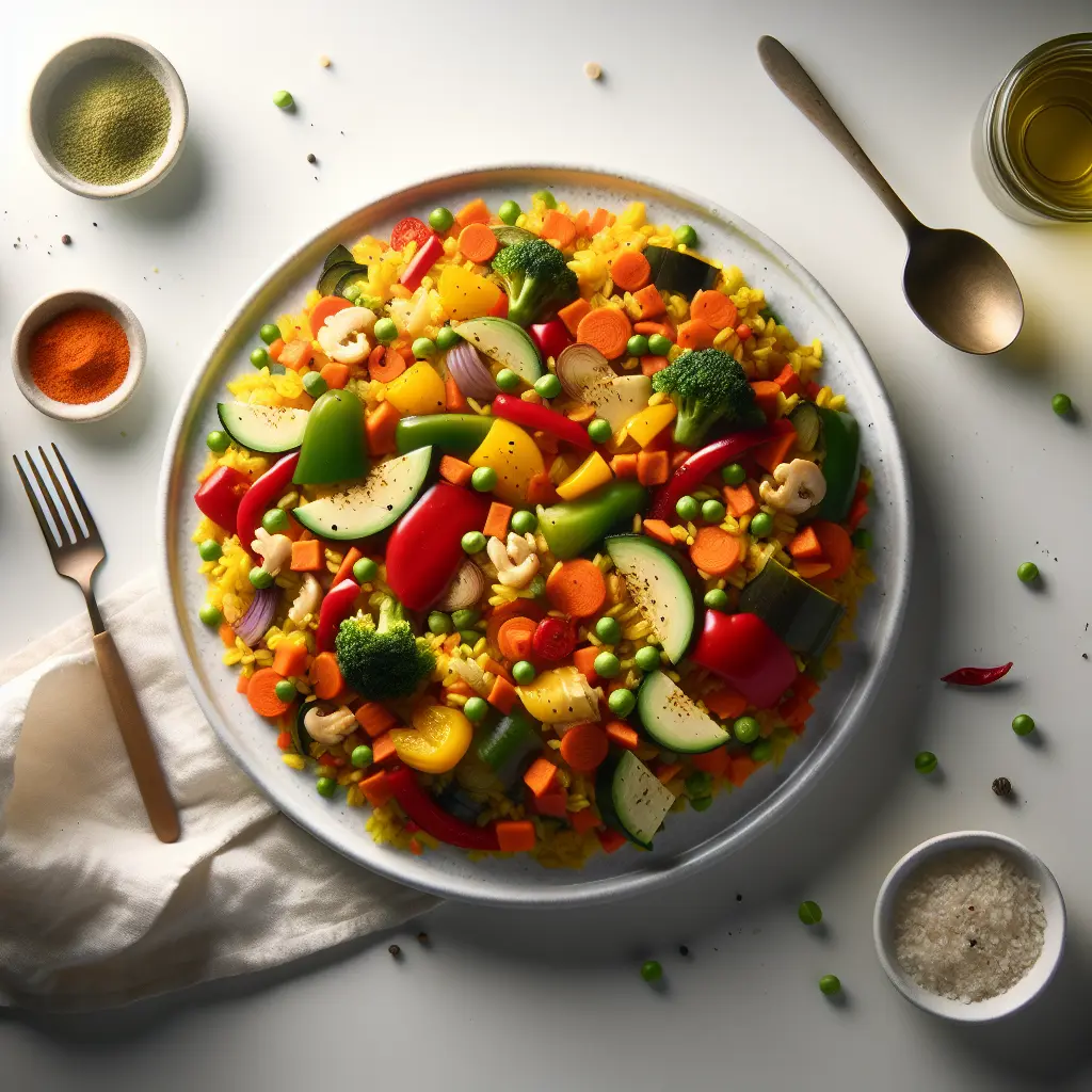 Vegan Spanish Paella