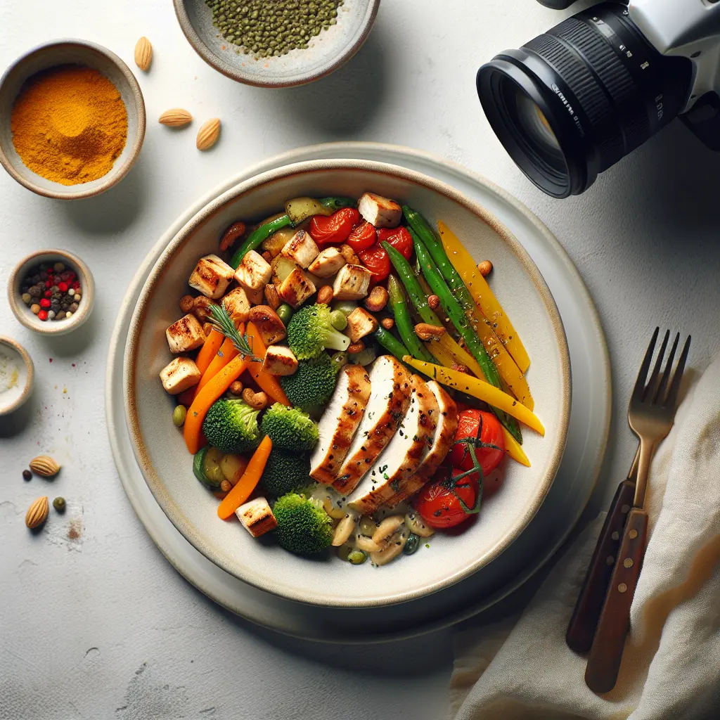 Autumn Vegetable and Chicken Breakfast Bowl