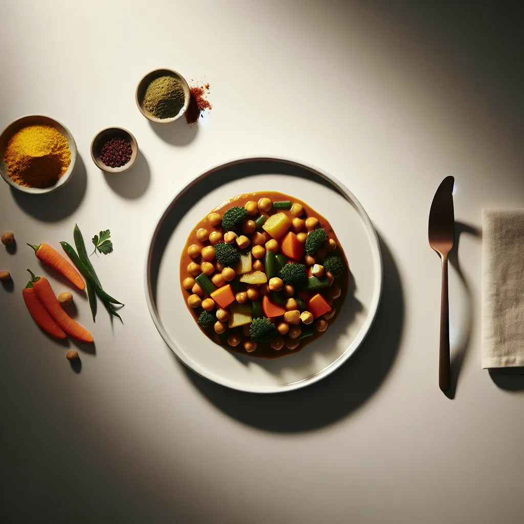 Vegetable and Chickpea Curry