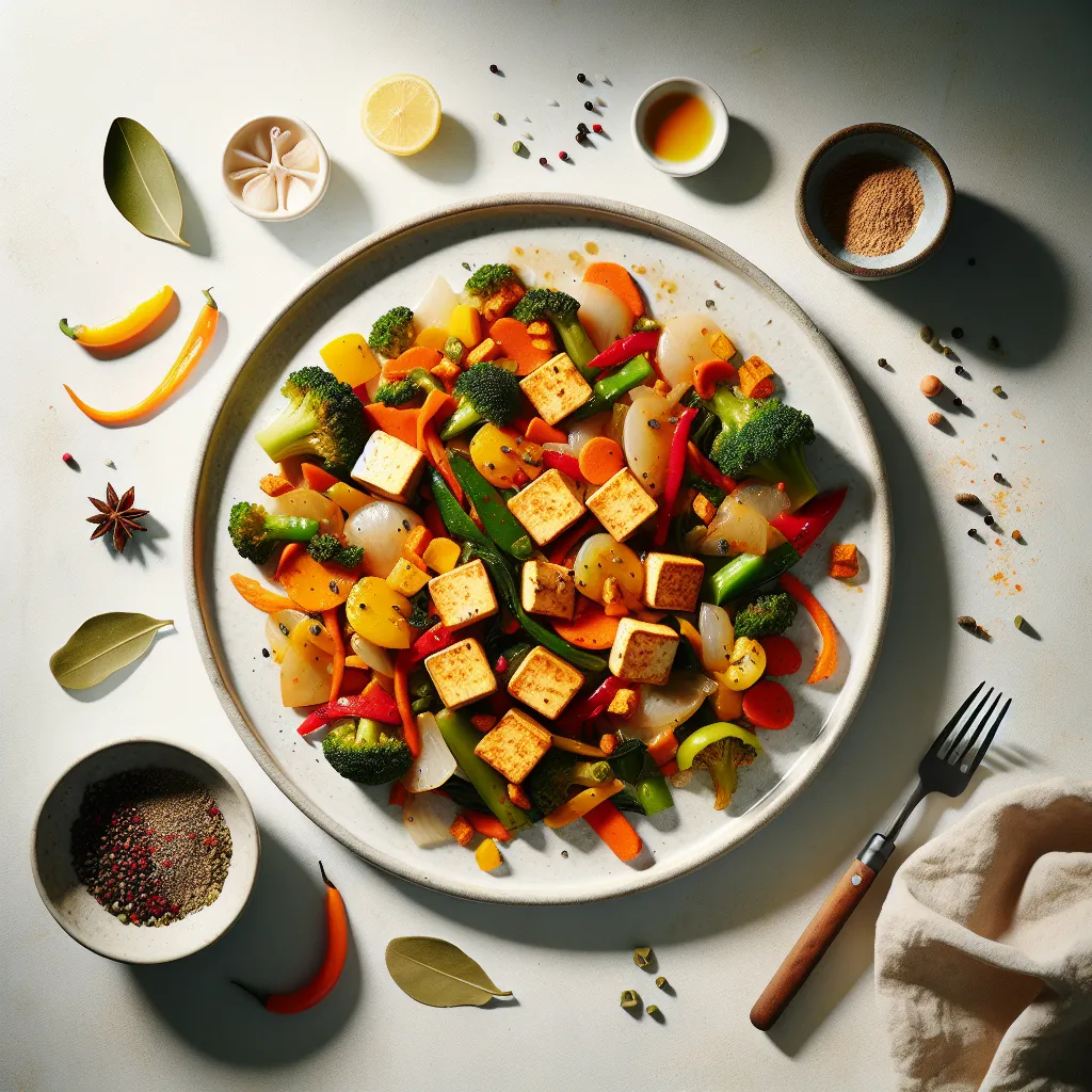 Vegetable Stir-Fry with Tofu