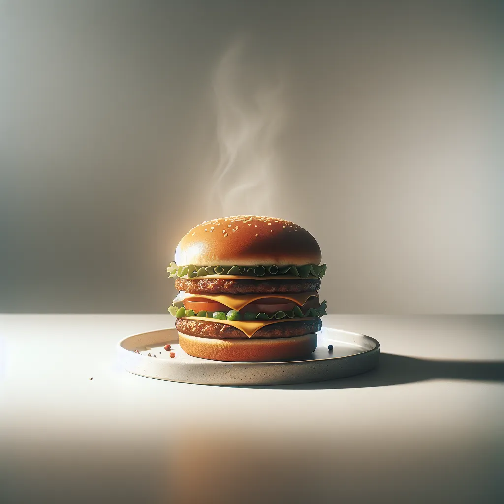Vegetarian Double Burger