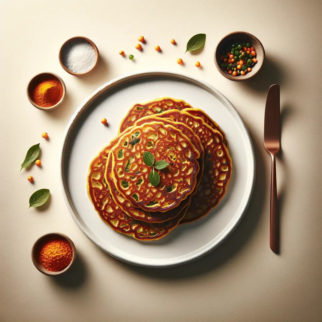 Vegetarian Indian Lentil Pancakes