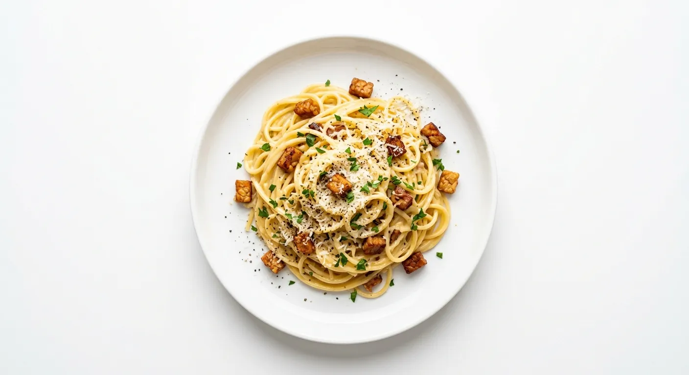 Vegetarian Spaghetti Carbonara