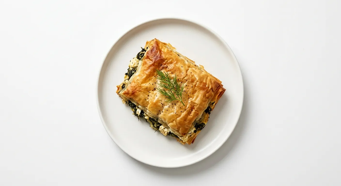 Worlds Best Greek Vegan Spanakopita