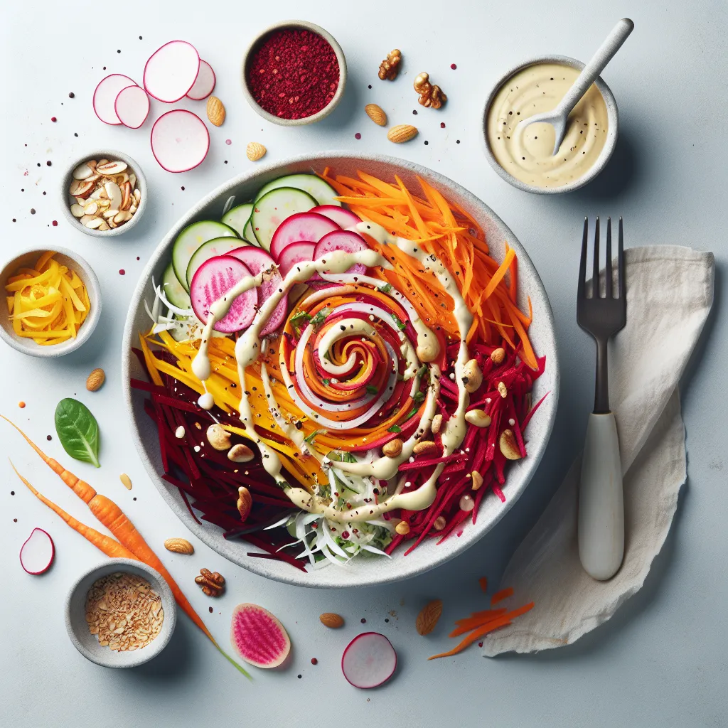 Rainbow Root Veggie Slaw: A Crunchy, Colourful, and Crazy-Good Lunch!