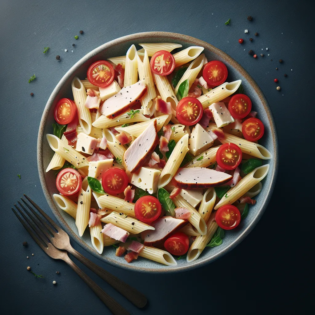 Deconstructing the Club: A Healthy Pasta Salad Sensation!