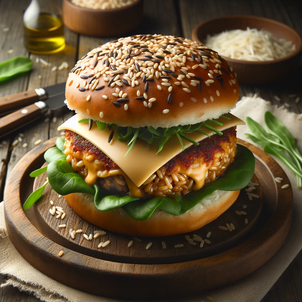 Hearty Wild Rice Burgers: A Comforting Vegetarian Delight